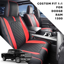 Load image into Gallery viewer, Custom For Dodge Ram Luxury All-inclusive Nappa Leather Car Seat Covers Full Set Compatible with Ram 1500(2014-2026)
