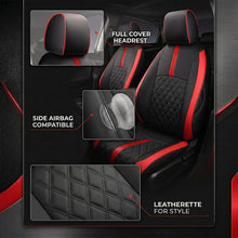 Load image into Gallery viewer, Custom For Honda Civic (2016-2026) Luxury Leather Car Seat Cover Full Set