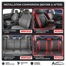 Load image into Gallery viewer, Custom For Honda Civic(2022-2026) Luxury Leather Car Seat Cover Full Set
