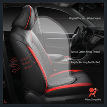 Load image into Gallery viewer, Custom for Toyota Camry(2018-2024) Sport Style Leather Car Seat Cover Full Set