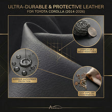 Load image into Gallery viewer, Custom for Toyota Corolla(2014-2026) Faux Leather Car Seat Cover Full Set