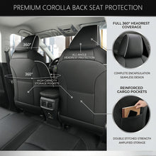Load image into Gallery viewer, Custom Faux Leather Car Seat Covers Full Set Special for Toyota Corolla (2020-2026)