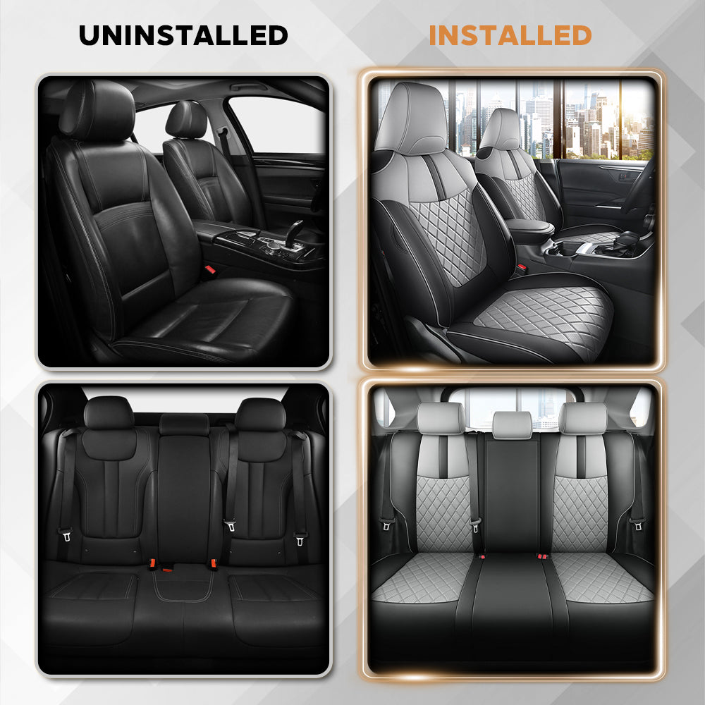 Custom Faux Leather Car Seat Covers Full Set Special for Toyota Corolla (2020-2026)