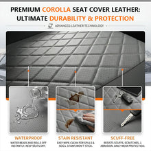 Load image into Gallery viewer, Custom Faux Leather Car Seat Covers Full Set Special for Toyota Corolla (2020-2026)