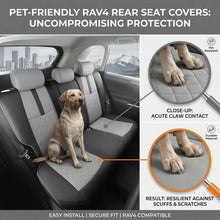 Load image into Gallery viewer, Custom For Toyota Rav4 (2019-2025) Sporty Leather Car Seat Cover Full Set Compatible with Airbags