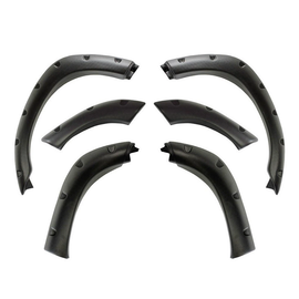 Front & Rear Fender Flares Kit for Toyota Land Cruiser LC80 (1990–1998) – 6PCS Black Wheel Arch Trim, Durable & Direct Fit