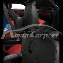 Load image into Gallery viewer, Custom Leather Seat Covers for Ford Mustang Coupe (2015–2025) – Full Set, Sporty Fit