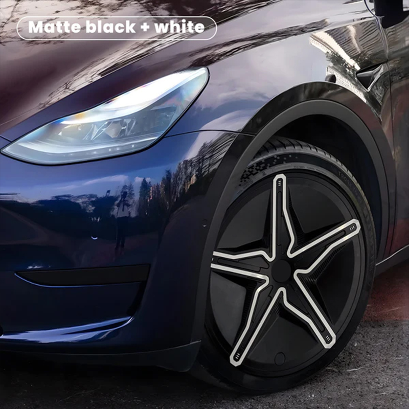 Starfish Style Wheel Covers for Tesla Model 3 18-inch and Model Y 19-inch