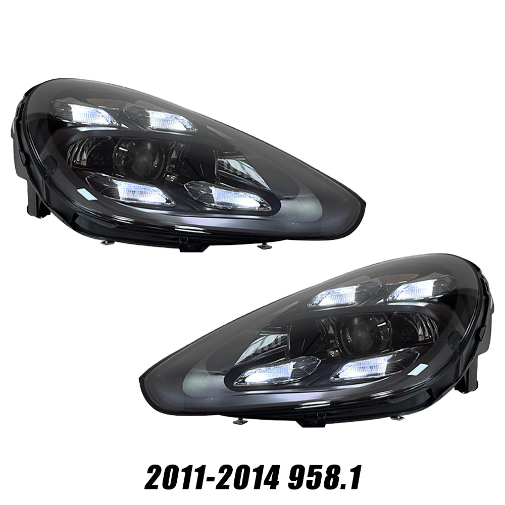For Porsche Cayenne 2011–2018 (958.1 & 958.2) Matrix LED Headlights Assembly Upgrade Replacement