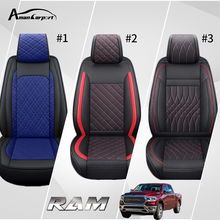 Load image into Gallery viewer, For Dodge Ram Leather Car Seat Covers Compatible with Ram 1500(2009-2025), Ram 2500(2010-2025), Ram 3500(2010-2025)