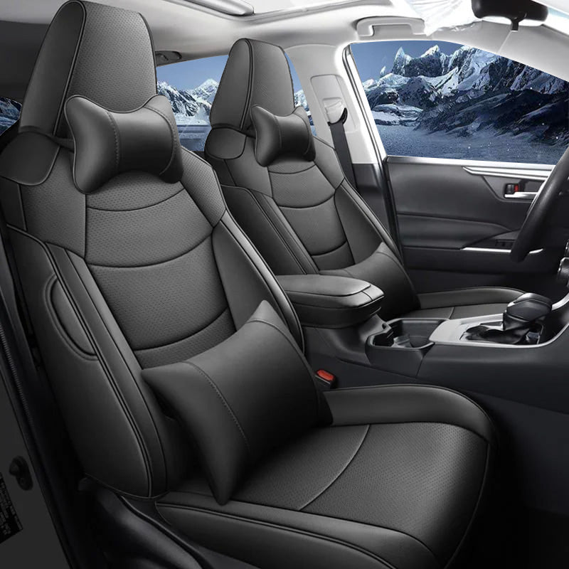 Custom Leather Car Seat Cover Full Set For Toyota Rav4 (2019-2025)