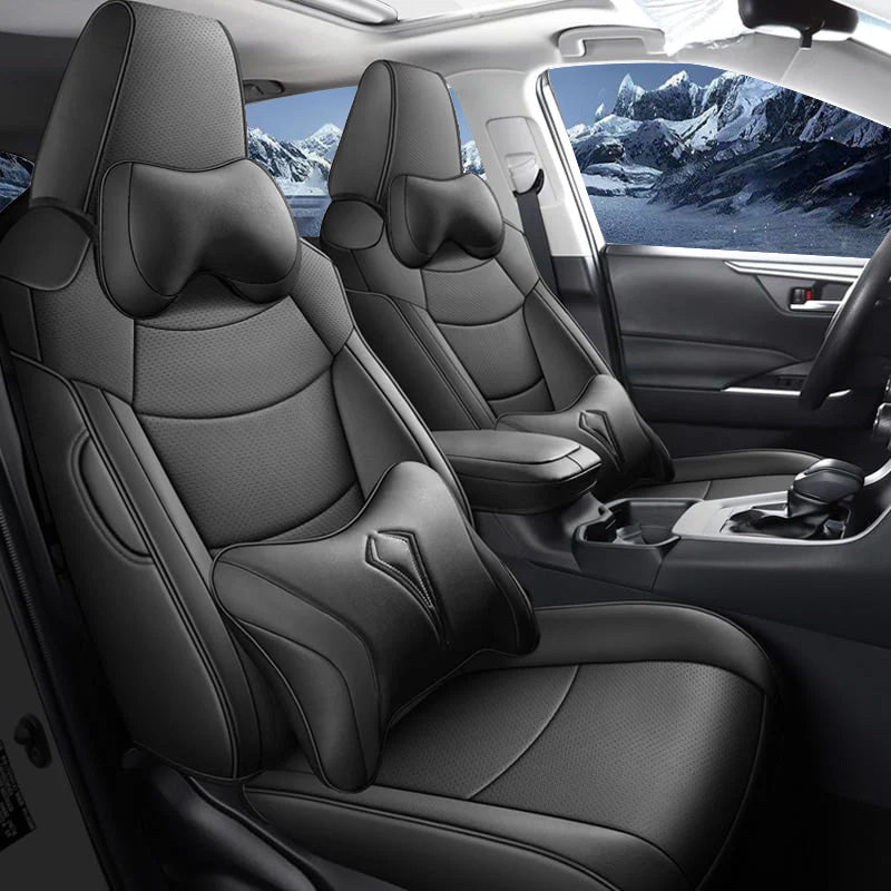 Custom Leather Car Seat Cover Full Set For Toyota Rav4 (2019-2025)