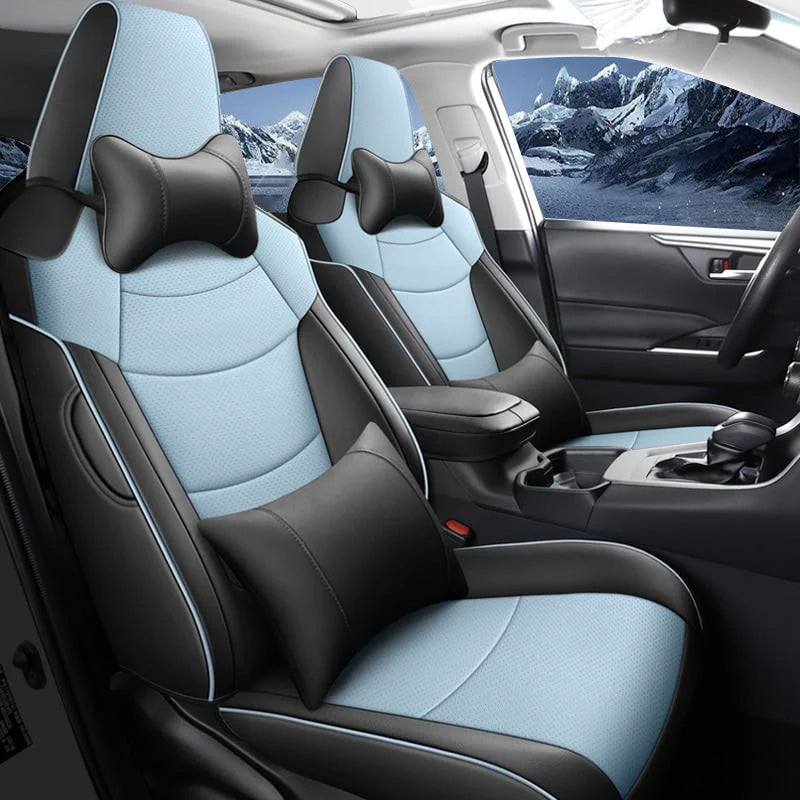 Custom Leather Car Seat Cover Full Set For Toyota Rav4 (2019-2025)