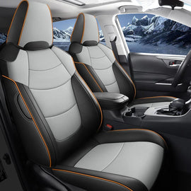 Custom Leather Car Seat Cover Full Set For Toyota Rav4 (2019-2025)