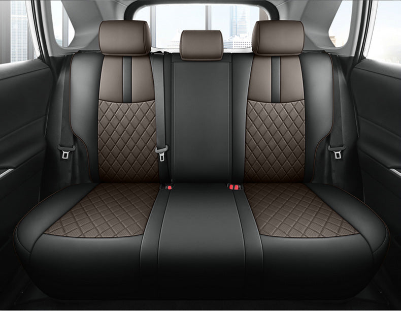 Custom For Toyota Rav4 (2019-2025) Leather Car Seat Covers Compatible with Airbags
