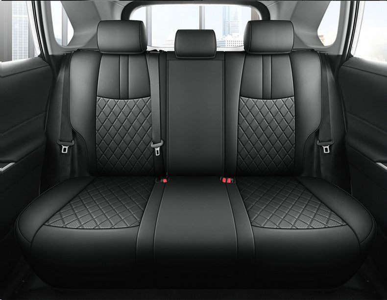 Custom For Toyota Rav4 (2019-2025) Leather Car Seat Covers Compatible with Airbags