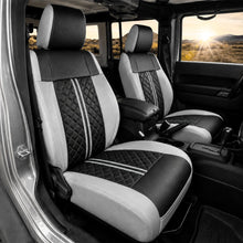 Load image into Gallery viewer, Jeep Wrangler JK JL Seat Covers 2007–2026 2 Door &amp; Unlimited Custom Fit Leather