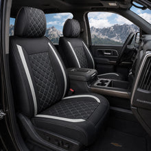 Load image into Gallery viewer, Custom Fit Leather Seat Covers for Chevy Silverado &amp; GMC Sierra 1500 2500HD 3500HD (2007-2026) Full Set