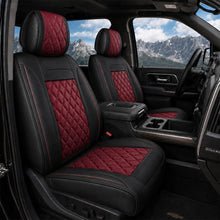 Load image into Gallery viewer, Custom Fit Leather Seat Covers for Chevy Silverado &amp; GMC Sierra 1500 2500HD 3500HD (2007-2026) Full Set