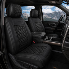 Load image into Gallery viewer, Custom Fit Leather Seat Covers for Chevy Silverado &amp; GMC Sierra 1500 2500HD 3500HD (2007-2026) Full Set