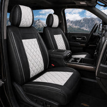 Load image into Gallery viewer, Custom Fit Leather Seat Covers for Chevy Silverado &amp; GMC Sierra 1500 2500HD 3500HD (2007-2026) Full Set