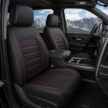Load image into Gallery viewer, Custom Fit Leather Seat Covers for Chevy Silverado &amp; GMC Sierra 1500 2500HD 3500HD (2007-2026) Full Set