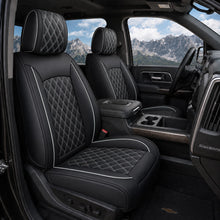 Load image into Gallery viewer, Custom Fit Leather Seat Covers for Chevy Silverado &amp; GMC Sierra 1500 2500HD 3500HD (2007-2026) Full Set