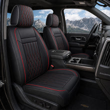 Load image into Gallery viewer, Custom Fit Leather Seat Covers for Chevy Silverado &amp; GMC Sierra 1500 2500HD 3500HD (2007-2026) Full Set