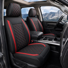 Custom For Dodge Ram Car Seat Covers Full Set Compatible with Ram 1500(2009-2026), Ram 2500(2010-2026), Ram 3500(2010-2026)