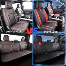 Load image into Gallery viewer, Luxury All-inclusive Car Seat Covers Full Set Custom For Dodge Ram  Compatible with Ram 1500(2019-2025)