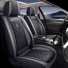 Load image into Gallery viewer, Premium Universal 5-Seat Car Seat Covers – Faux Leather Full Set for Cars, SUVs &amp; Pickups