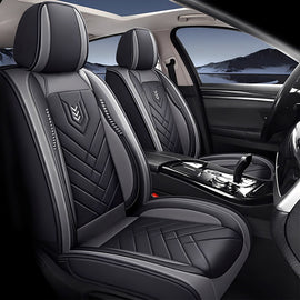 Premium Universal 5-Seat Car Seat Covers – Faux Leather Full Set for Cars, SUVs & Pickups