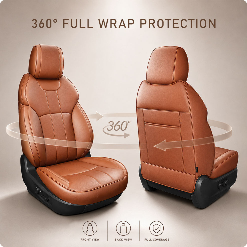 Custom For Subaru Forester, Crosstrek, Outback And Impreza (2009-2026) Leather Car Seat Covers Full Set