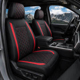 Custom Fit Toyota Tacoma Leather Seat Covers (2005-2026), Full Coverage Fit