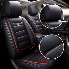 Load image into Gallery viewer, Universal Faux Leather Car Seat Covers 5-Piece Set – Waterproof, Easy Install, Fit SUV, Sedan &amp; Truck