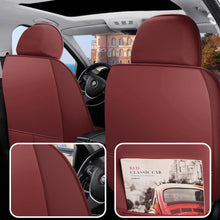 Load image into Gallery viewer, Universal Full Set Car Seat Covers – Breathable Faux Leather, Fits Most Cars &amp; SUVs