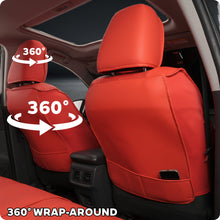 Load image into Gallery viewer, Universal Fit Faux Leather Car Seat Covers – 5-Piece Set, Waterproof, Easy Care for Most Vehicles