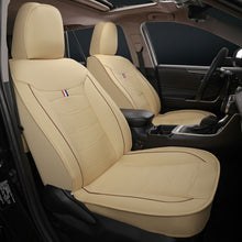 Load image into Gallery viewer, Universal Fit Faux Leather Car Seat Covers – 5-Piece Set, Waterproof, Easy Care for Most Vehicles