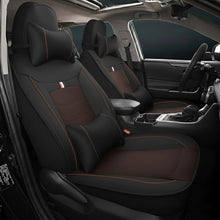 Load image into Gallery viewer, Universal Fit Faux Leather Car Seat Covers – 5-Piece Set, Waterproof, Easy Care for Most Vehicles