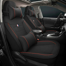 Load image into Gallery viewer, Universal Fit Faux Leather Car Seat Covers – 5-Piece Set, Waterproof, Easy Care for Most Vehicles