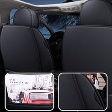 Load image into Gallery viewer, Universal 5-Seat Faux Leather Car Seat Covers Full Set – Waterproof &amp; Airbag Safe Fit for Most Vehicles