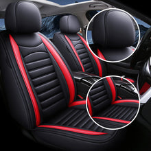 Load image into Gallery viewer, Universal 5-Seat Faux Leather Car Seat Covers Full Set – Waterproof &amp; Airbag Safe Fit for Most Vehicles