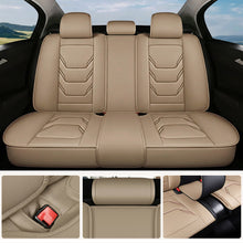 Load image into Gallery viewer, Universal Fit Car Seat Covers Full Set – Waterproof Scratch-Resistant Faux Leather for Cars &amp; Pickups