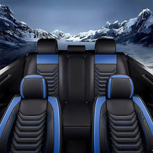 Load image into Gallery viewer, All-Season Universal Car Seat Covers – 5-Seat Faux Leather Full Set for Most Vehicles