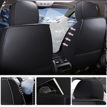 Load image into Gallery viewer, All-Season Universal Car Seat Covers – 5-Seat Faux Leather Full Set for Most Vehicles