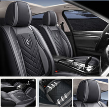 Load image into Gallery viewer, Premium Universal 5-Seat Car Seat Covers – Faux Leather Full Set for Cars, SUVs &amp; Pickups