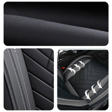 Load image into Gallery viewer, Premium Universal 5-Seat Car Seat Covers – Faux Leather Full Set for Cars, SUVs &amp; Pickups