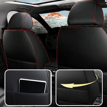 Load image into Gallery viewer, Luxury Faux Leather Car Seat Covers – 5-Seat Universal Fit, Waterproof &amp; Wear-Resistant Full Set