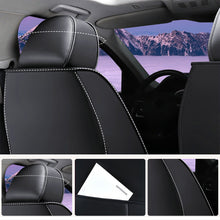 Load image into Gallery viewer, Universal 3D Car Seat Covers Full Set – 5-Piece Faux Leather, Waterproof &amp; Breathable Design