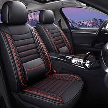 Load image into Gallery viewer, Universal 3D Car Seat Covers Full Set – 5-Piece Faux Leather, Waterproof &amp; Breathable Design